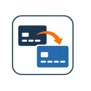 Why cutting expenses doesn't work for high-interest credit card debt 3 Credit card transfer illustration